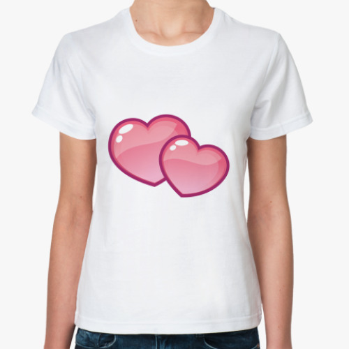 Классическая футболка Hearts