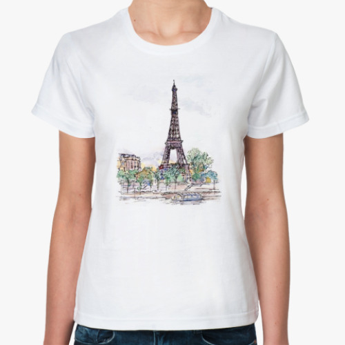 Классическая футболка Париж