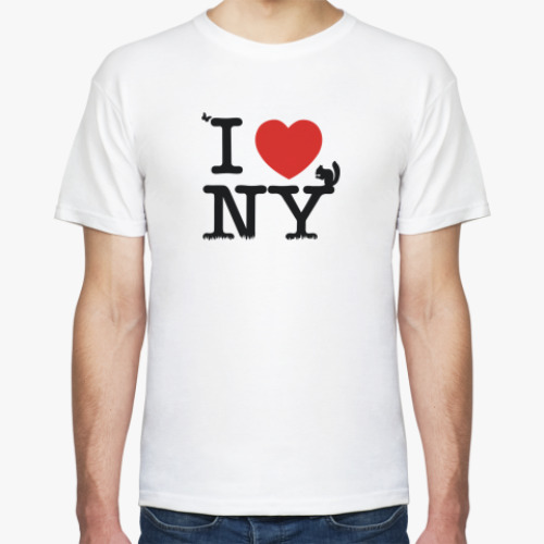 Футболка I love NY