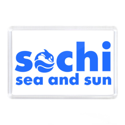 Магнит Sochi - sea and sun