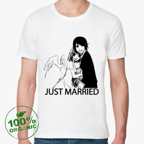 Футболка из органик-хлопка Just Married