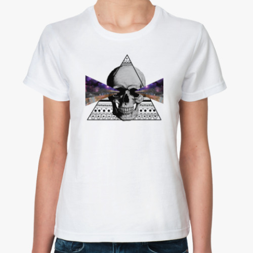 Классическая футболка H-Skull (space-triangle)