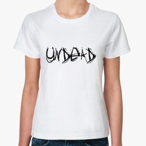 Классическая футболка undead