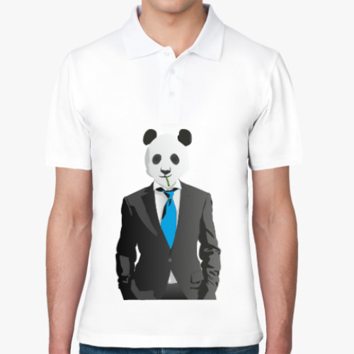 Рубашка поло Панда в костюме