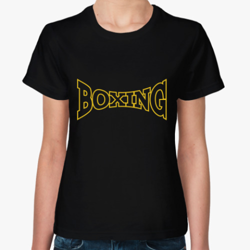 Женская футболка boxing
