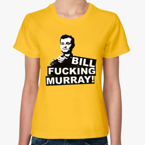 Женская футболка Билл Мюррей