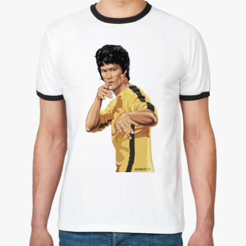 Футболка Ringer-T Брюс Ли