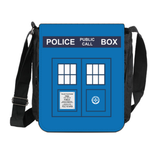 Сумка на плечо (мини-планшет) TARDIS