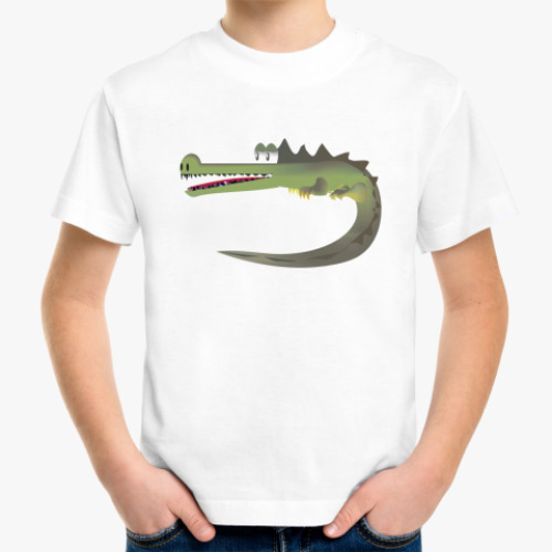 Детская футболка Крокодильчик :)