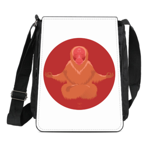 Сумка-планшет Animal Zen: U is for Uakari