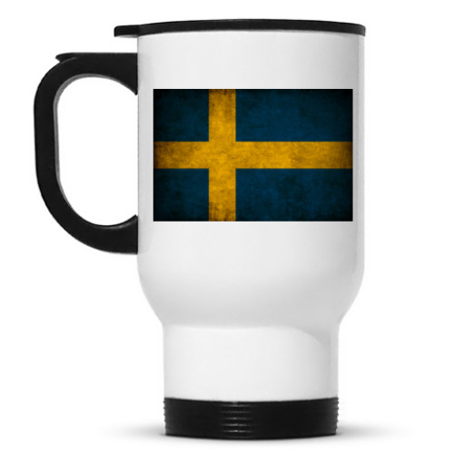 Кружка-термос 'Шведский флаг'