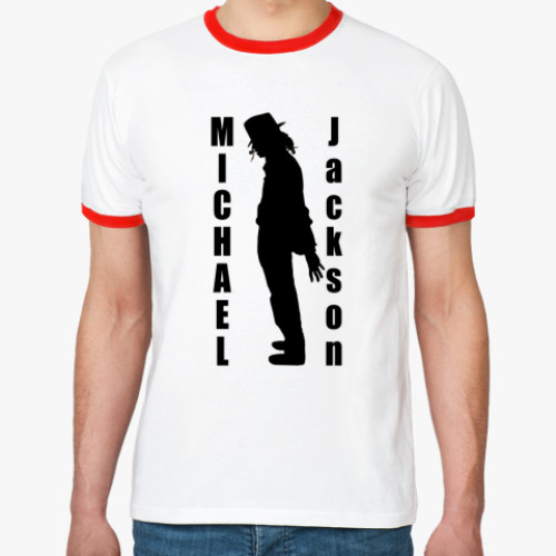 Футболка Ringer-T Michael Jackson