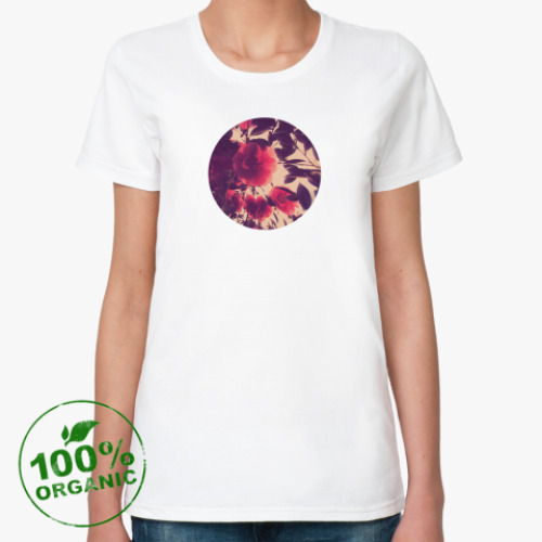 Женская футболка из органик-хлопка Rose