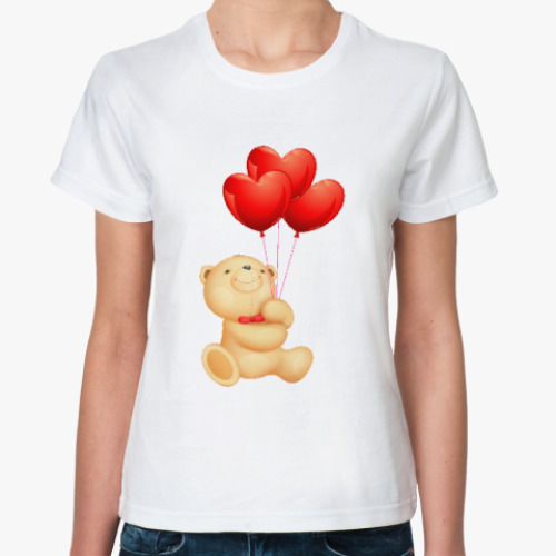 Классическая футболка Мишка Тедди