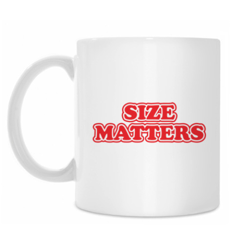 Кружка Size matters