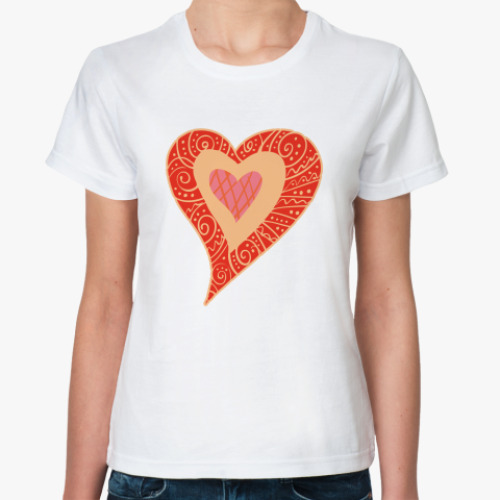 Классическая футболка My Heart