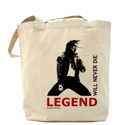 Сумка шоппер Legend will never die (MJ)