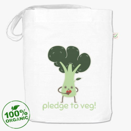 Сумка шоппер Pledge to Veg