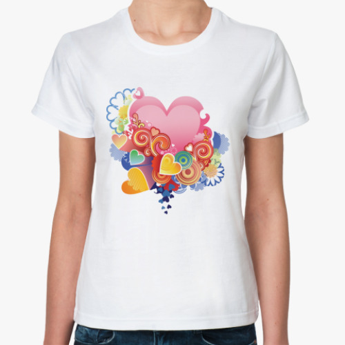 Классическая футболка HEART