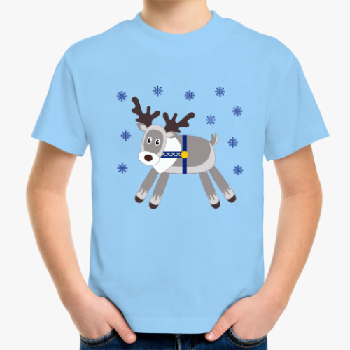 Детская футболка Северный олень