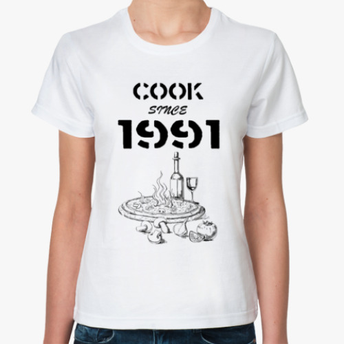 Классическая футболка Cook Since 1991
