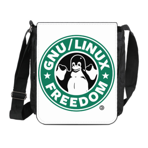 Сумка на плечо (мини-планшет) GNU/Linux FREEDOM