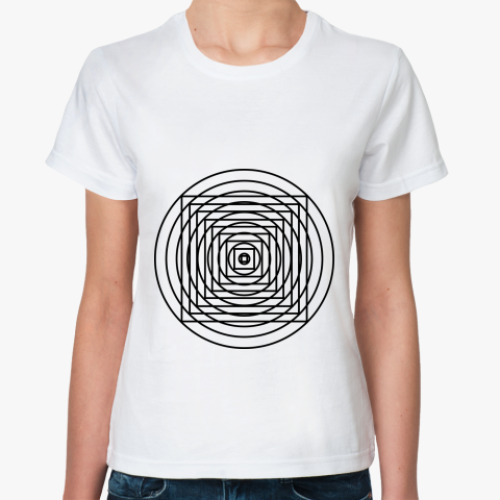 Классическая футболка 'Geometria'