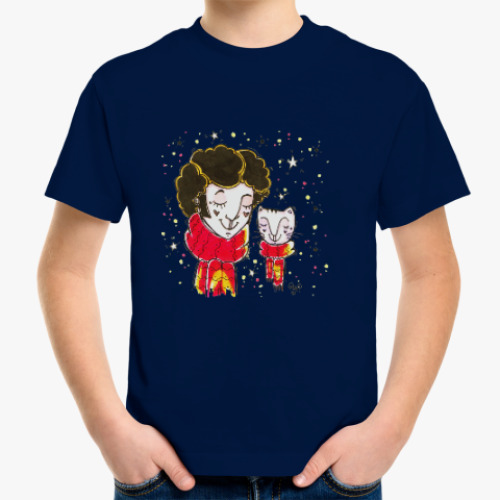 Детская футболка Пушкин