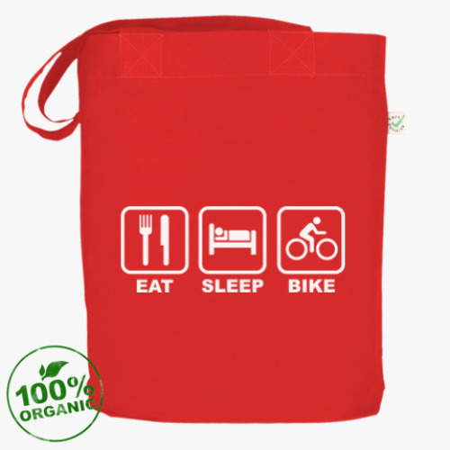 Сумка шоппер Eat Sleep Bike