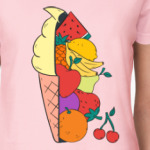Мороженое фрукты