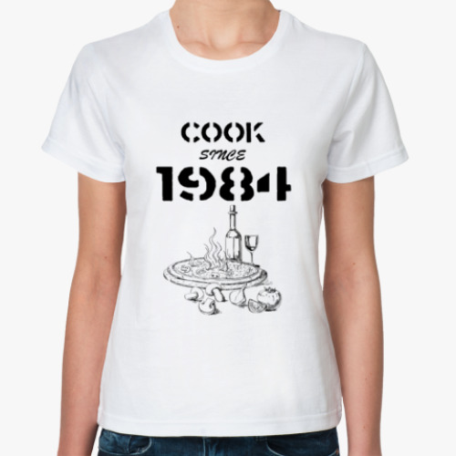 Классическая футболка Cook Since 1984