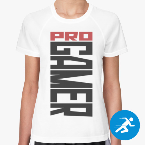 Женская спортивная футболка Pro gamer