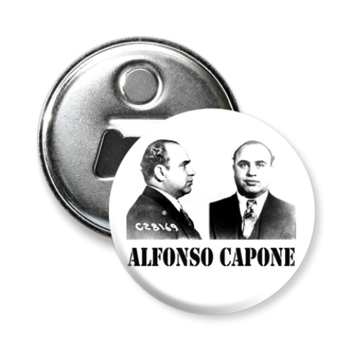 Магнит-открывашка Аль Капоне
