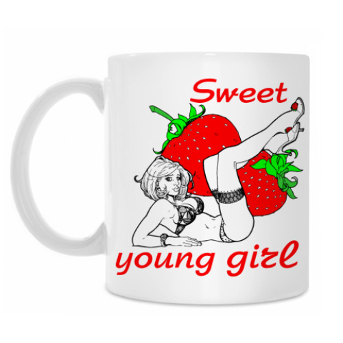 Кружка Sweet young girl