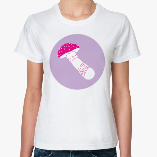Классическая футболка Mushroom / Грибочек