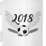 Футбольный мяч с крыльями 2018