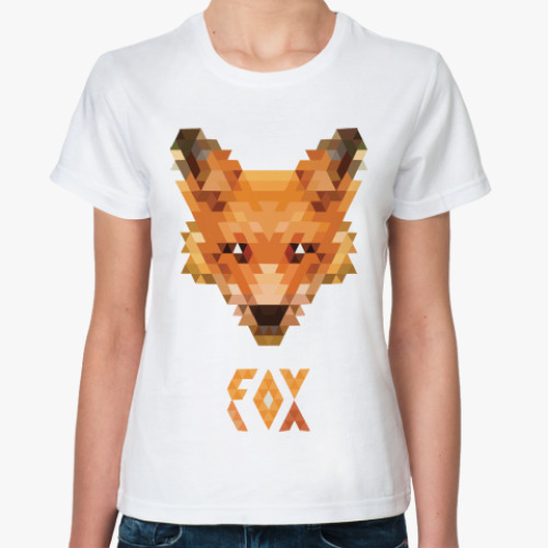 Классическая футболка Fox Pixel