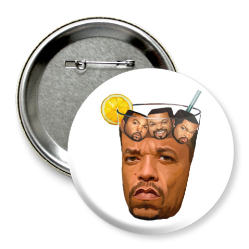 Значок 75мм Ice Tea