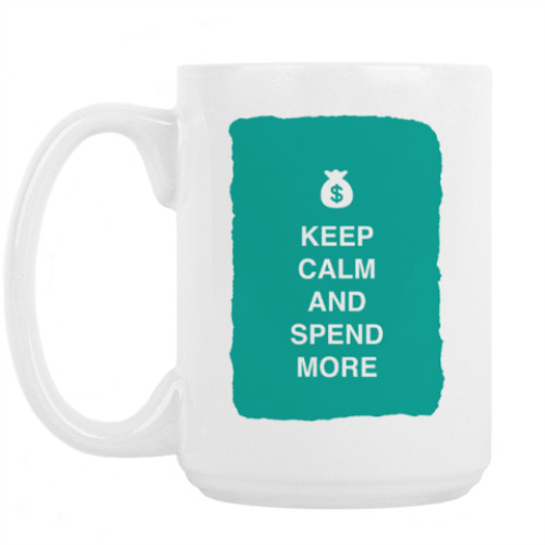 Кружка Keep calm and spend more