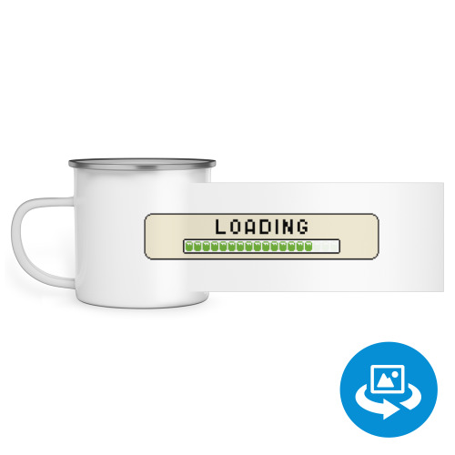 Эмалированная кружка (круговая запечатка) Loading