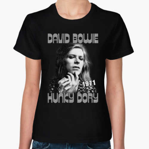 Женская футболка David Bowie Hunky Dory