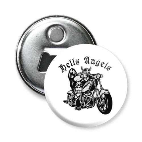 Магнит-открывашка Hells Angels