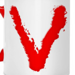 'V'