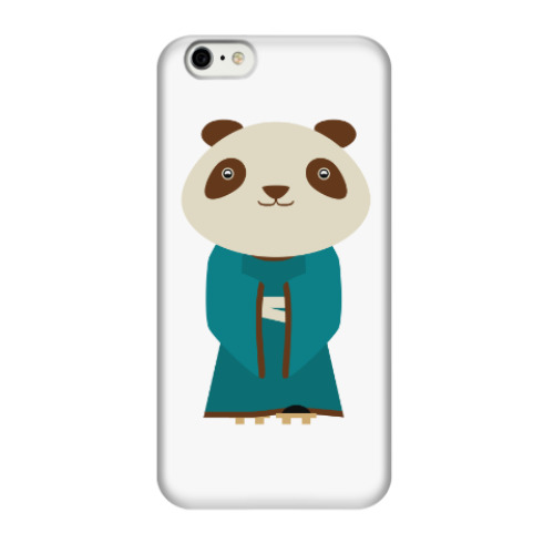 Чехол для iPhone 6/6s Панда в кимоно