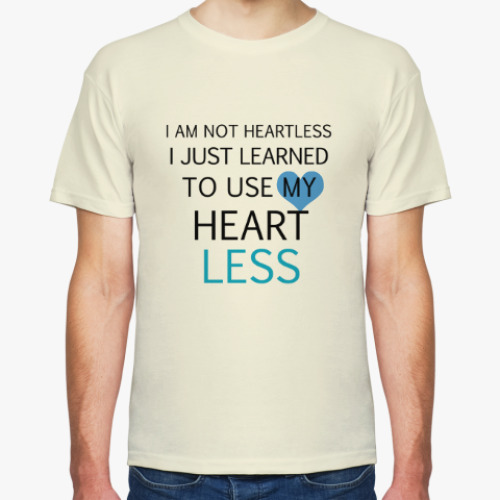 Футболка Use my heart less