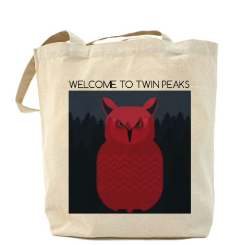 Сумка шоппер Welcome to Twin Peaks