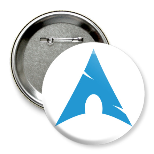 Значок 75мм Arch Linux
