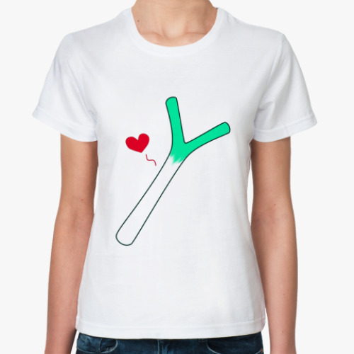 Классическая футболка 'Miku is love'