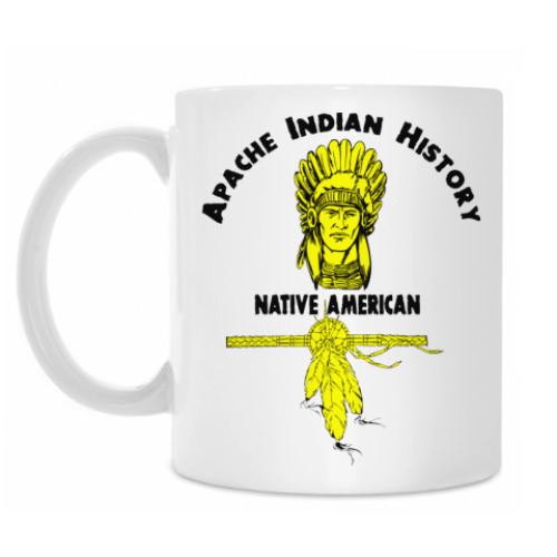 Кружка Apache Indian History