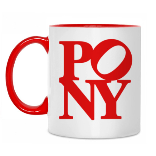 Кружка PONY (ПОНИ)